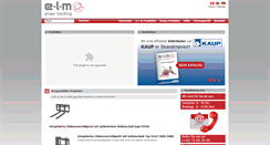 Desktop Screenshot of de.e-l-m.com